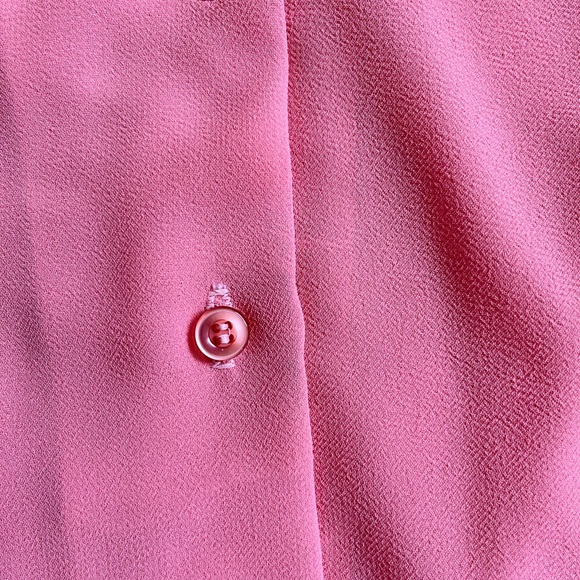 🌈 Vintage 80s Soft Pink Sweater Vest Set - Picture 3 of 9